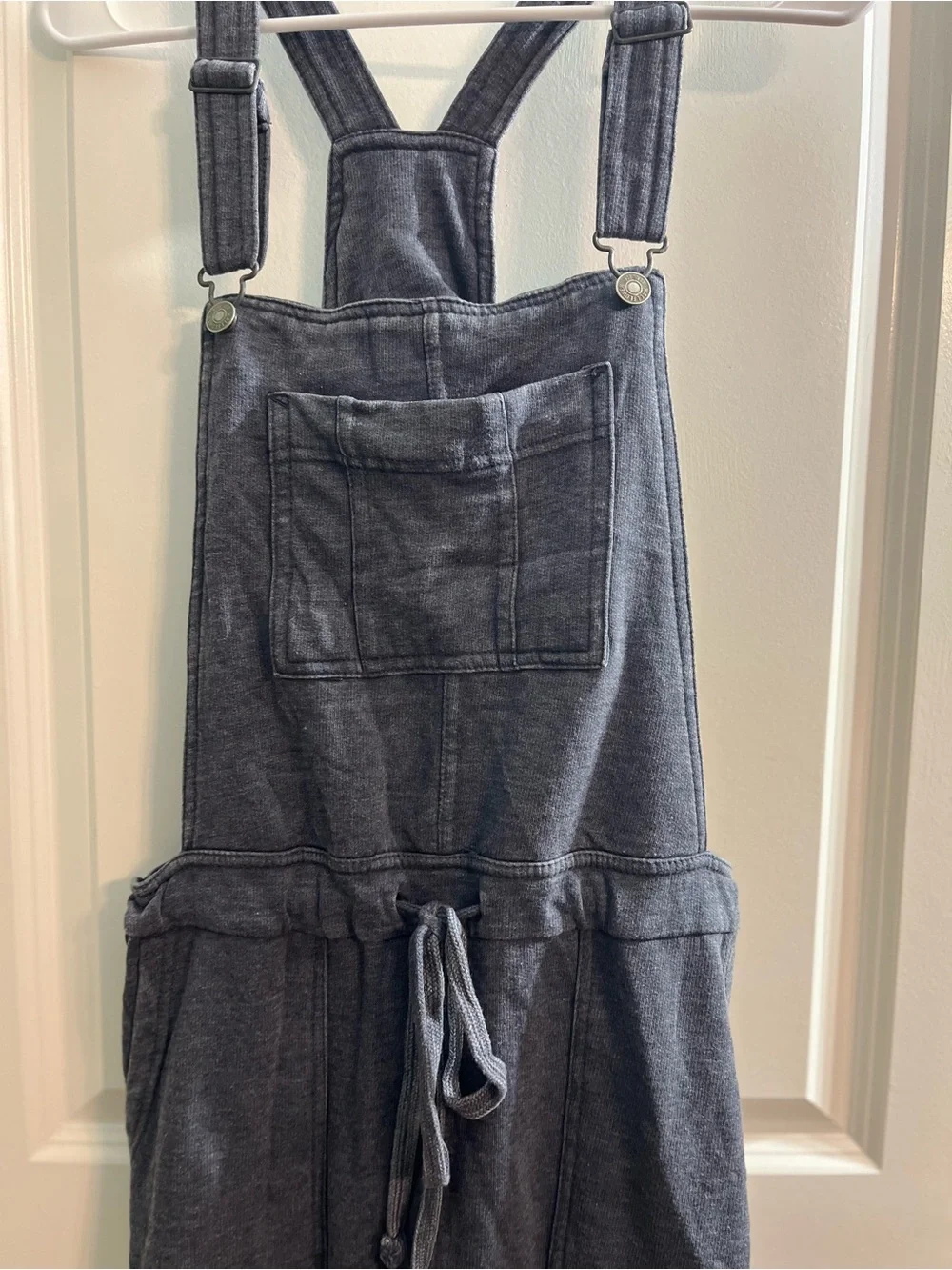 Casual Dark Gray Overalls - Picture 2 of 9